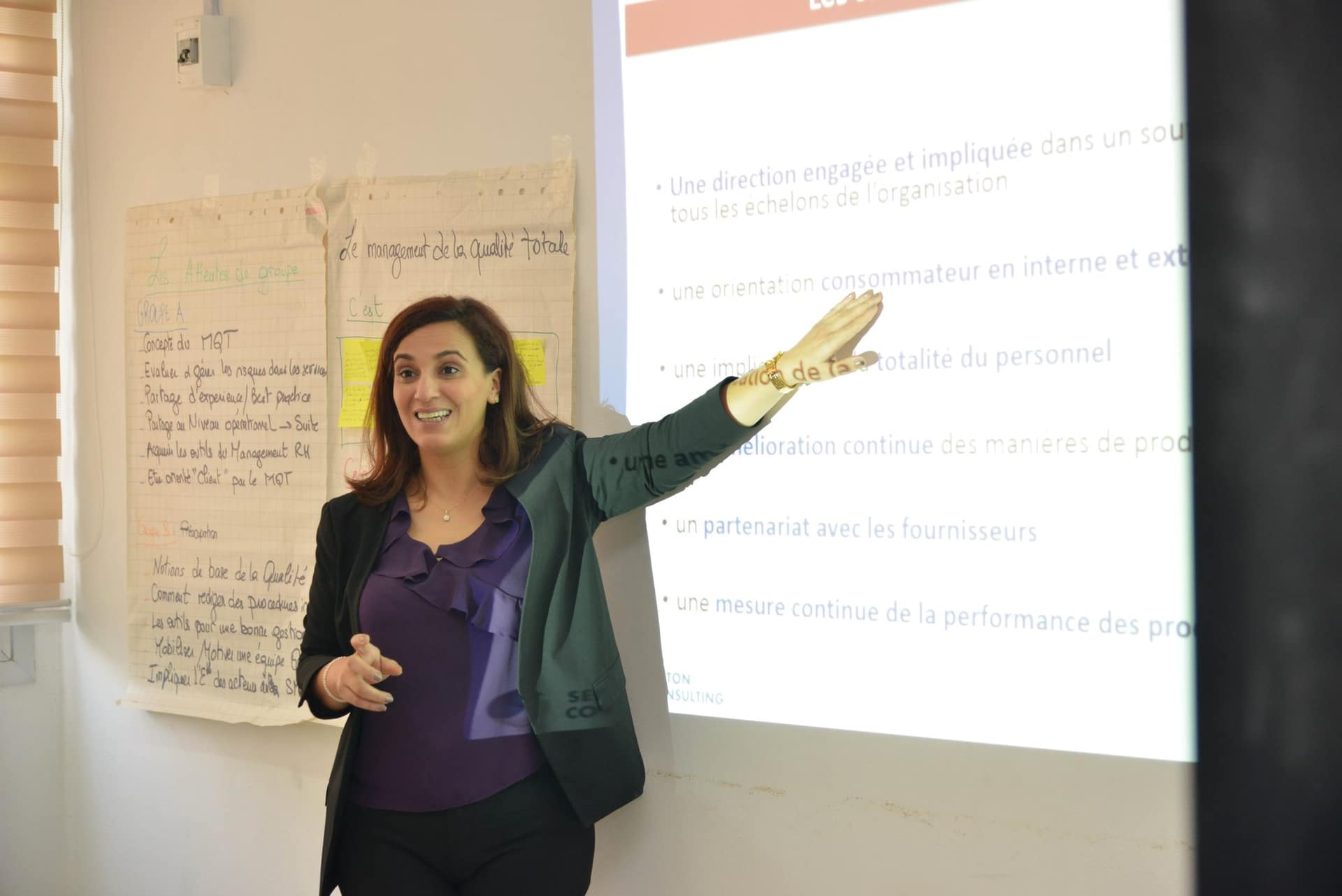 Module management de la qualité, session en salle